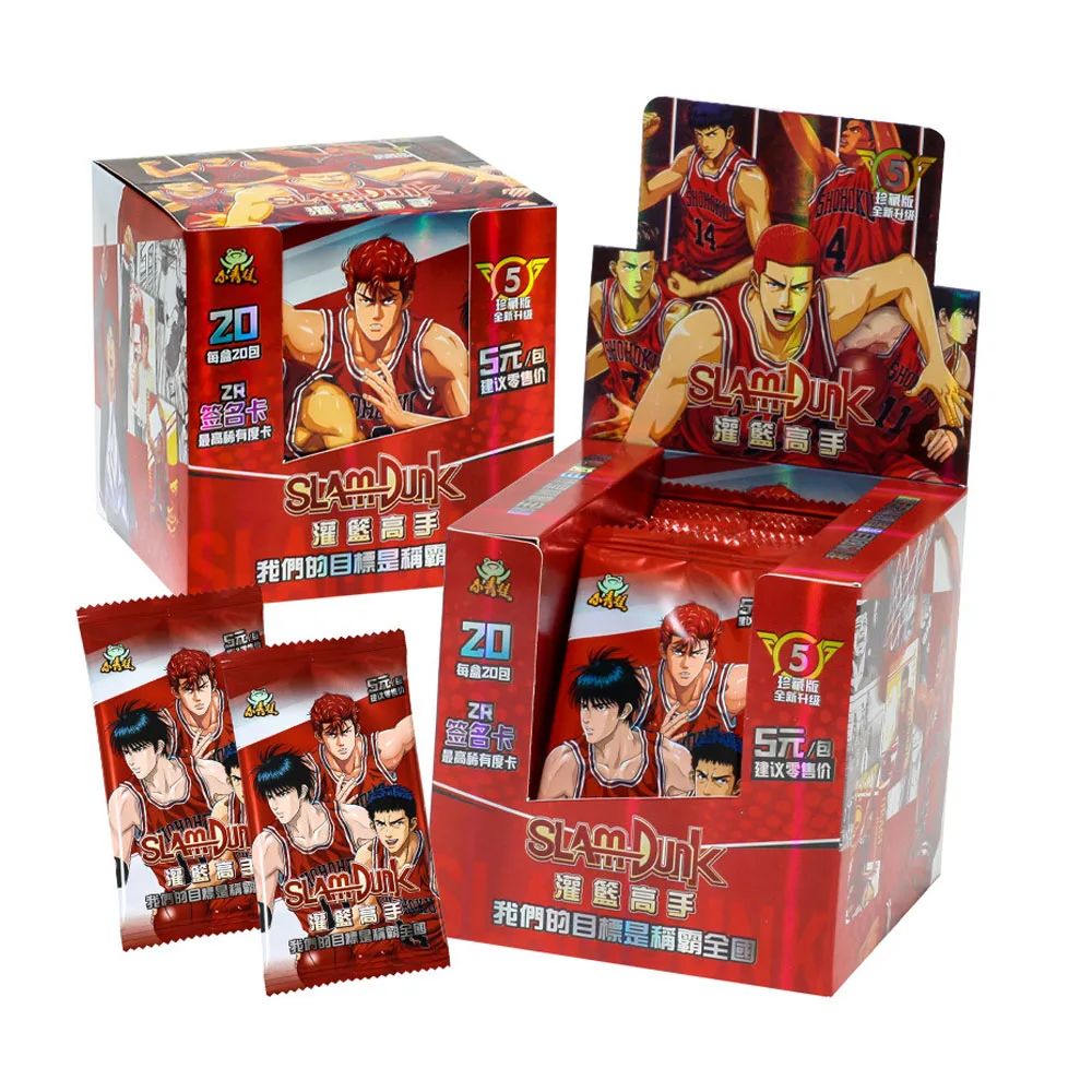 Карта аниме Slam Dunk для подписей горячее тиснение PTR Sakuragi Flower Road Подарочная