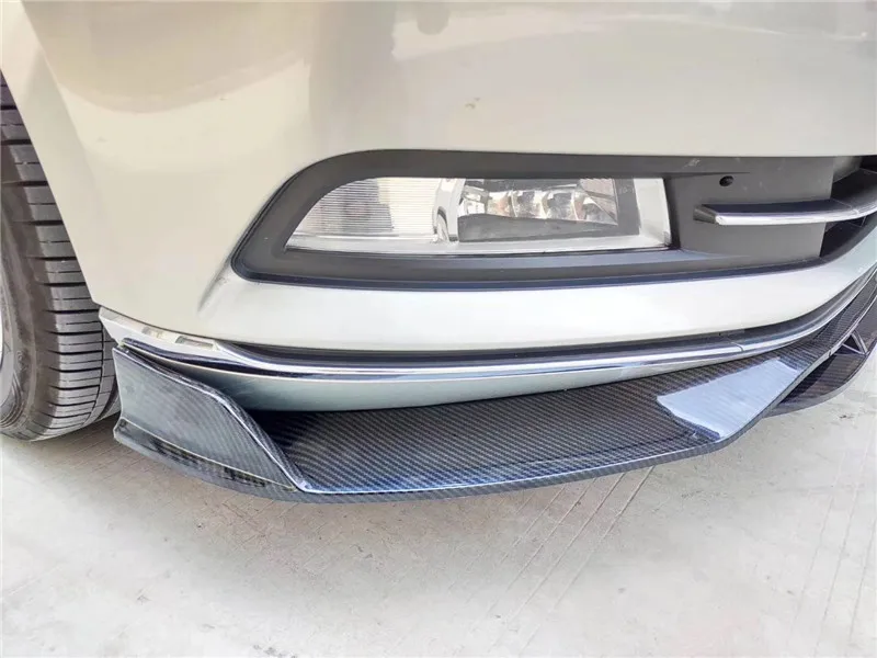 Передний бампер диффузор для Volkswagen Passat B8 обвес спойлер 2017 2018 VW ABS передний
