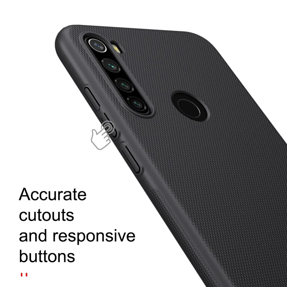 Матовый защитный чехол Nillkin для Xiaomi Redmi Note 8 T, защитный чехол с защитой от отпечатков пальцев
