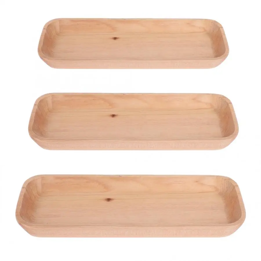

Tea Trays Wood Serving Tray Wooden Plate Tea Food Server Dishes Water Drink Plate green tea with jasmine