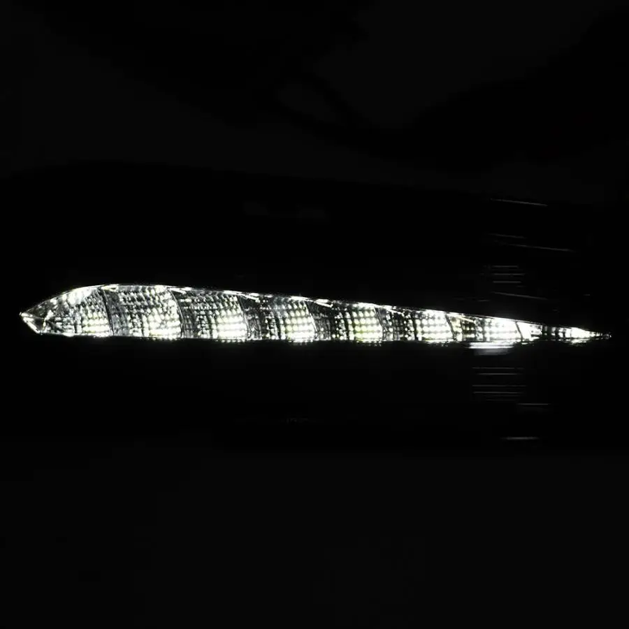 1 пара, 2 цвета, светодиодный автомобильный DRL дневные ходовые огни, указатель поворота, светильник 12 В, подходит для Honda VEZEL HRV