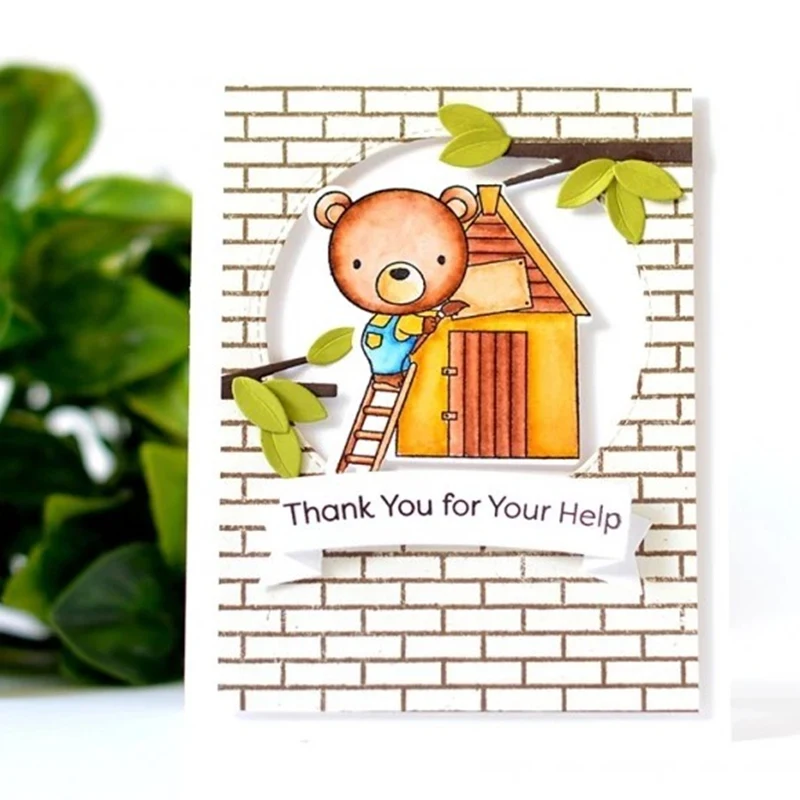 

2019 3D DIY New Layer Metal Cutting Dies and In Scrapbooking For Paper Making Builder Bears Embossing Frame Card Craft Stamp Set
