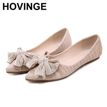 

HOVINGE Women Flats Spring Autumn Sexy Casual Female Shoes Ladies Summer Shoes Women's Flats Soft Work Shoes