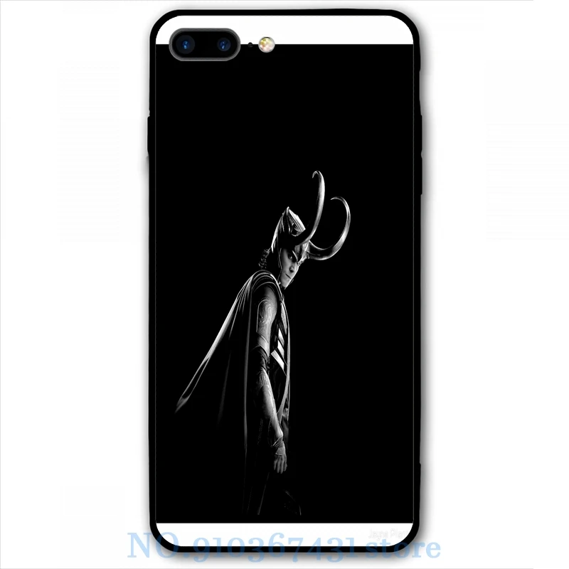 Локи черно-белый чехол для телефона с принтом &quotчехол iPhone 12 Pro 11 X XR XS Max 8 7 6 6s Plus 5s