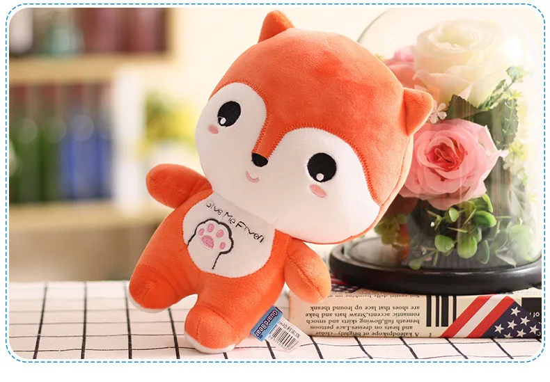 New plush toy cute tiger doll raccoon doll holiday birthday party gift wedding gift Christmas gift home decoration