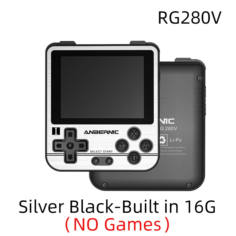 RG280V ANBERNIC Retro Game Console Open Sourse System CNC Shell PS1 Game Player Portable Pocket RG280 Handheld Game Console 