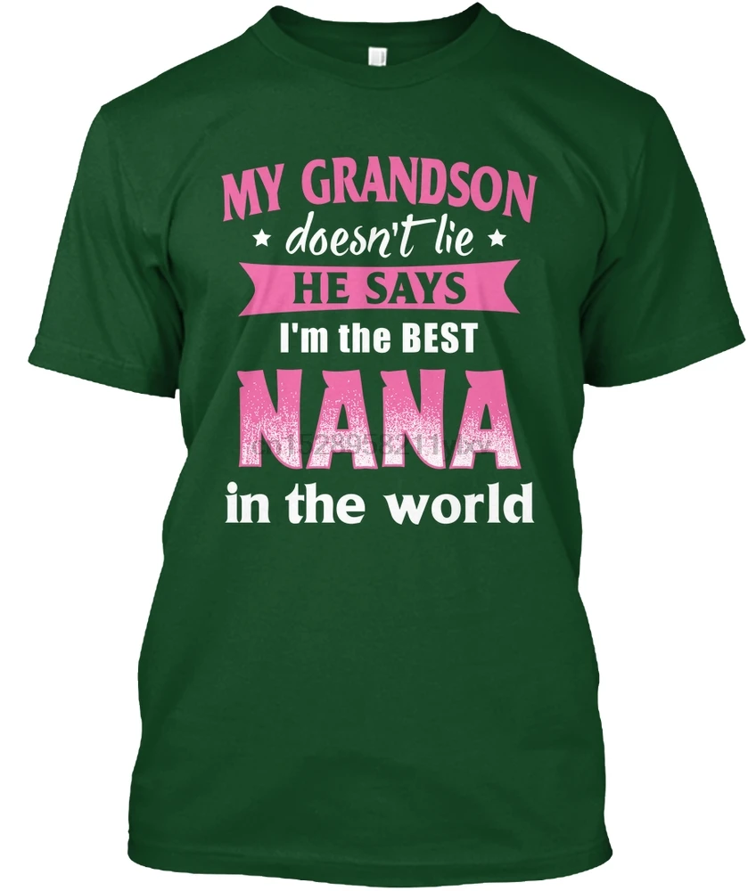 Мужская футболка BEST NANA в мире-лучший подарок футболки для женщин и мужчин | одежда