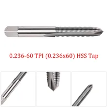 

0.236-60 TPI 0.236x60 HSS Thread TPI Tap With Case 1911 Grip Bushings Valve Stem Thread Faucet Hand Tool Maintenance Repair Work