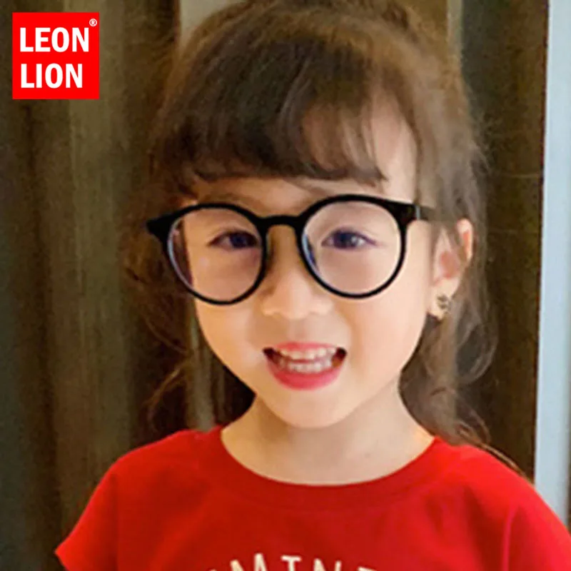 

LeonLion Round Retro Sunglasses Children Luxury Vintage Sunglasses Children Brand Designer Glasses for Girls/Boys Oculos De Sol