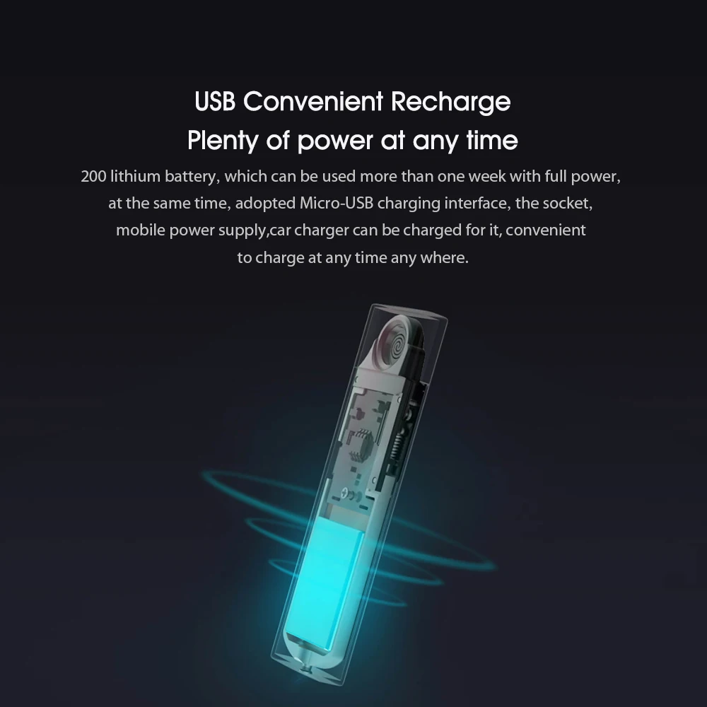 Xiaomi Beebest металлический электронный прикуриватель USB ...