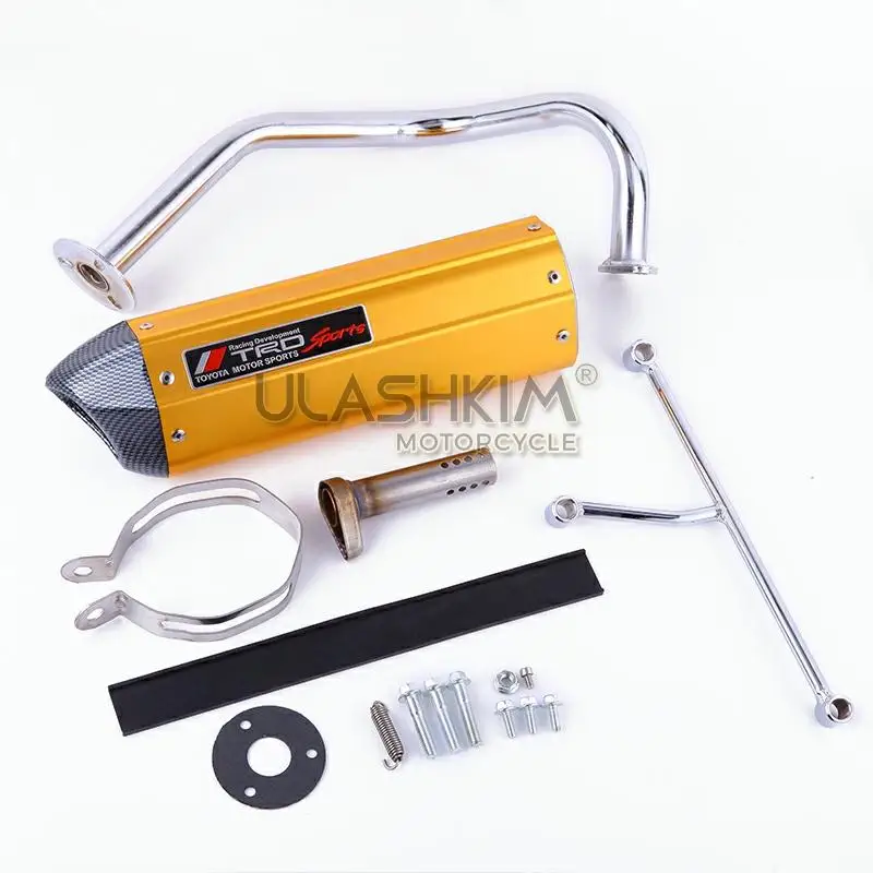 GY6 50 80 100 137QMA QMB139 4 тактный цилиндр комплект головки гоночный выхлоп CDI катушки распределительного вала ролики масла шестерни кольца руки в сборе