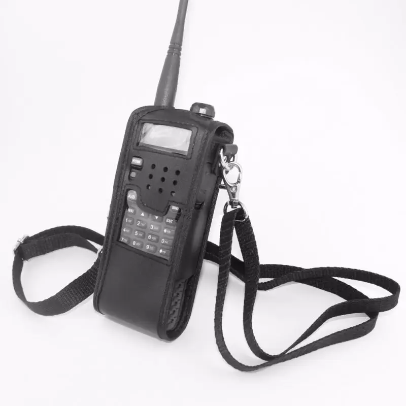 Новый удлиненный кожаный мягкий чехол для рации Baofeng UV-5R 3800 мАч портативный радио UV 5R TYT Walkie-Talkie аксессуары 5