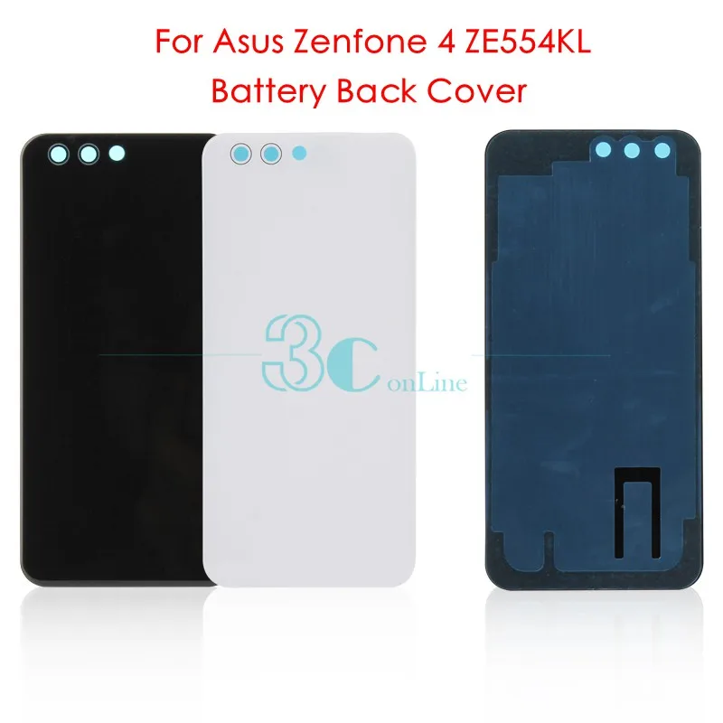 Для Asus Zenfone 4 ZE554KL Задняя крышка батареи для Zenfone 4 ZE554KL задняя крышка аккумулятора корпус Замена запчасти