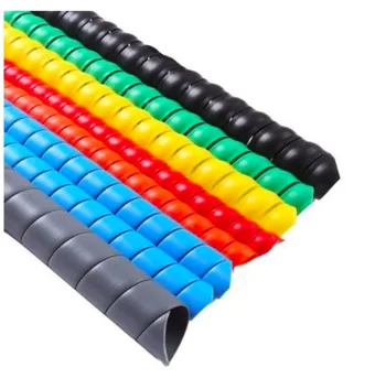 

10meters Inner d:12mm Spiral tube color thickened wire wrapped bundle wire wrapped tube Cable anti abrasion protection