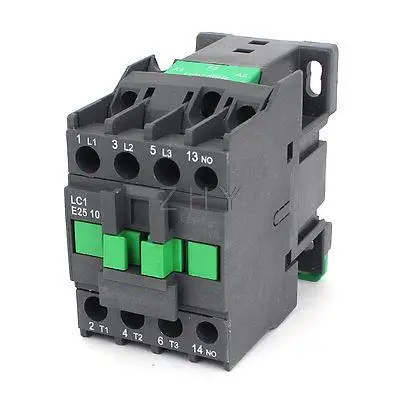 

AC Contactor Motor Starter Relay 3-Phase Pole 1NO 110V Coil Voltage CJX2-2510