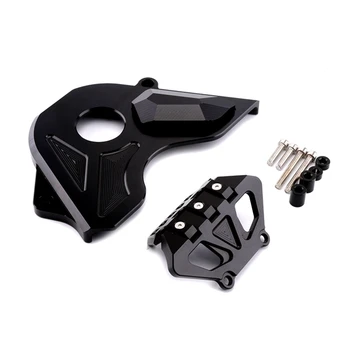 

Motorbike CNC Aluminum Front Sprocket Chain Guard Cover Left Side Engine for HONDA CB650F CBR650F 2017 2018