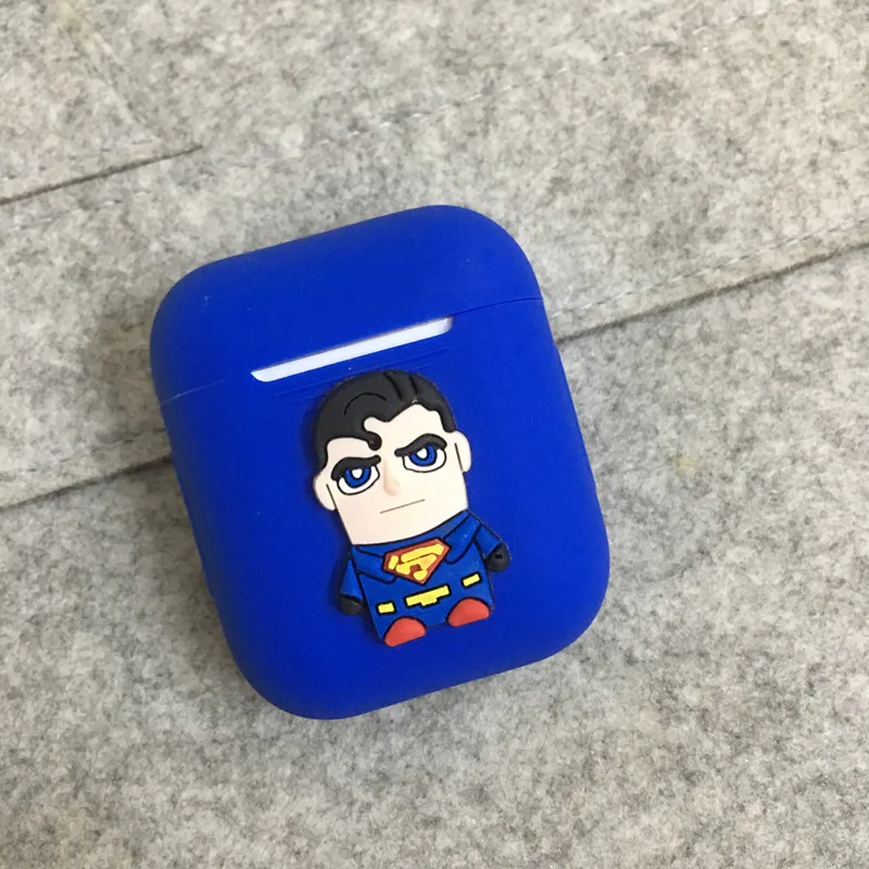 Мультяшный Мягкий силиконовый чехол для наушников для Apple Airpods, противоударный чехол для Apple AirPods, ультратонкий защитный чехол для Air Pods - Цвет: 15