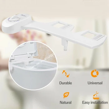 

Toilet Seat Nozzle ABS Toilet Seat Adjustable Nozzle Gynecological Flush AU Plug