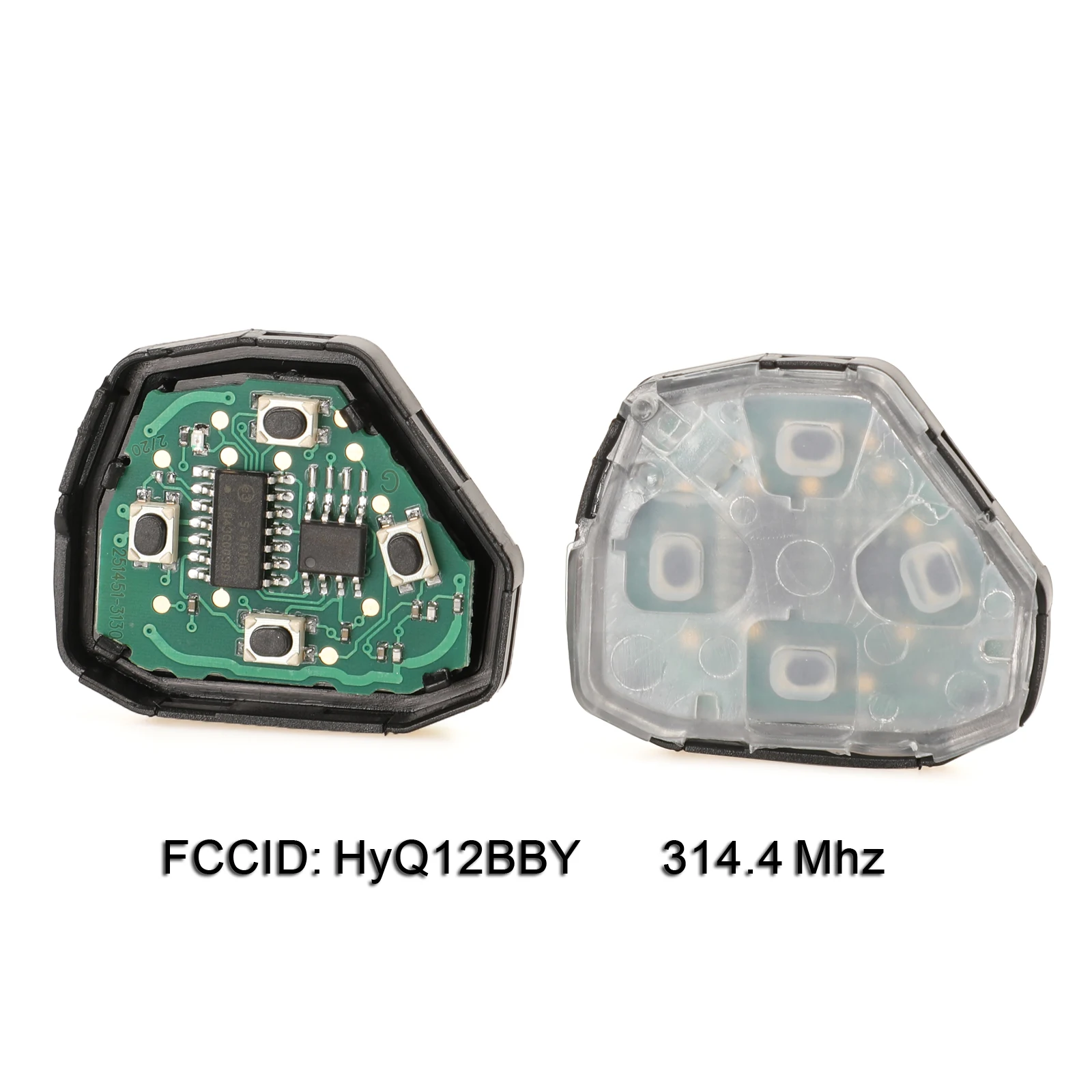 Keyforkess 3/4 Bottoni Auto Chiave A Distanza per Toyota Camry Avalon Corolla Matrix RAV4 Venza Yaris HyQ12BBY 314.4 Mhz - Hd1d586c35c31412182d029adec5b8bdfN