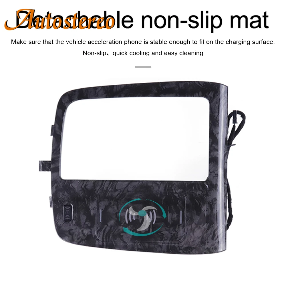 QI Car Wireless Charger For Toyota Alphard 2019-2020 Intelligent Infrared Fast Wireless Charging Car Phone holder for iphone X