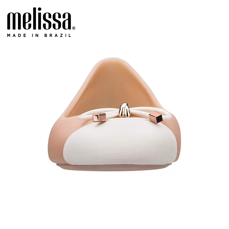 Melissa Doll VII/Новинка года; женские сандалии на плоской подошве; Брендовая обувь melissa для женщин; прозрачные сандалии; женская прозрачная обувь со шнурками