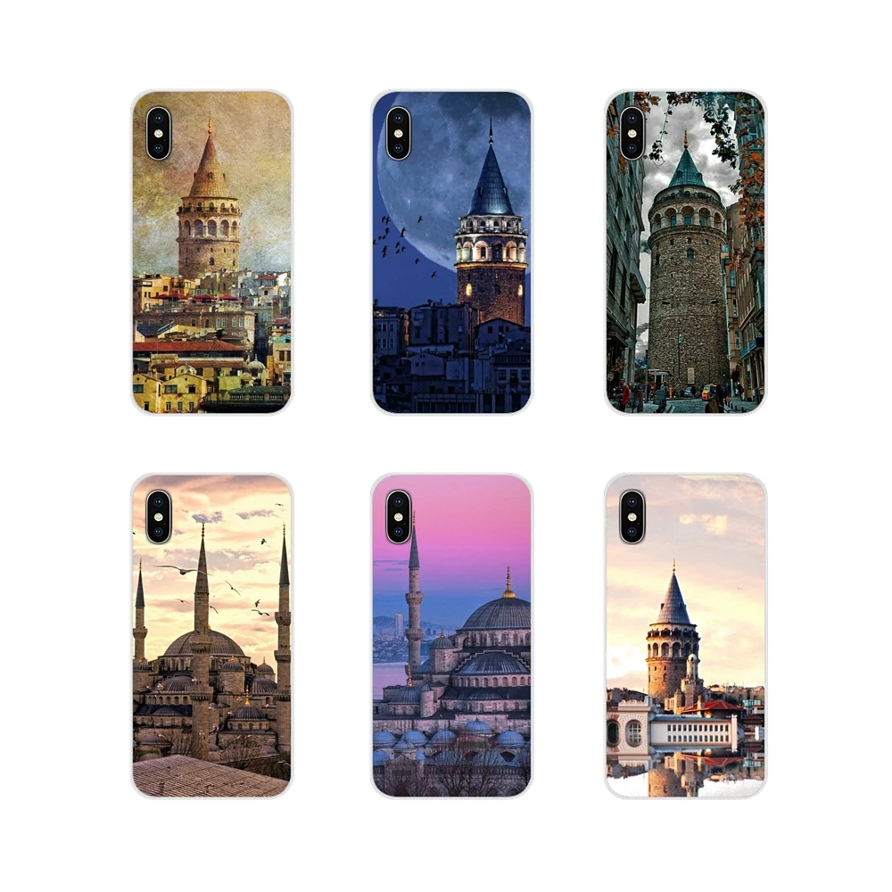 

For Huawei Nova 2 3 2i 3i Y6 Y7 Y9 Prime Pro GR3 GR5 2017 2018 2019 Y5II Y6II Turkey Istanbul Scenery Building Painted TPU Cases