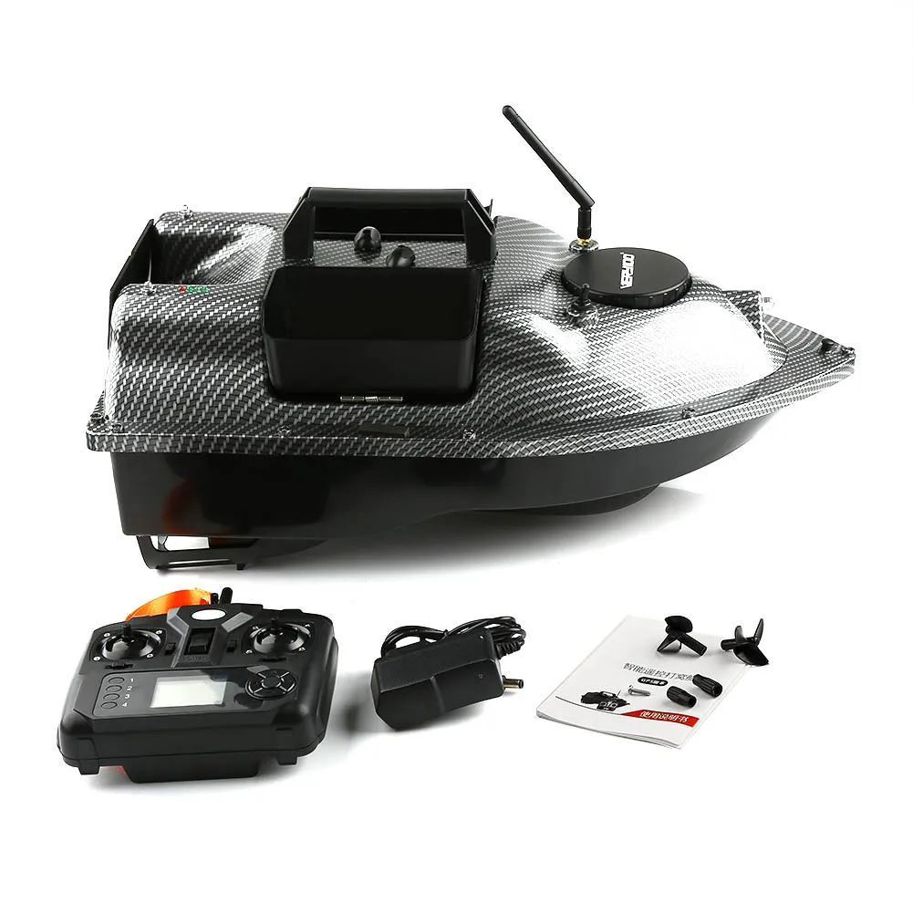 500M GPS Wireless RC Fishing Bait Boat 3 Hoppers Carp Fishing,LCD GPS  Sensor Fishfinder,Carry bag,Batteries - AliExpress