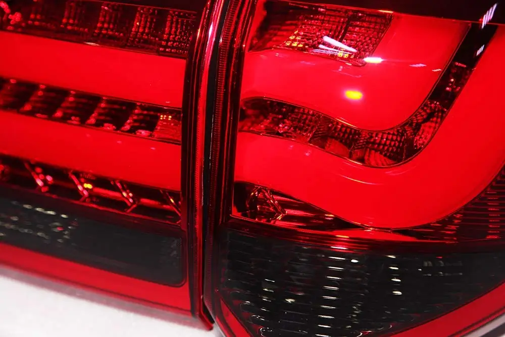 4 шт. автомобильный тюнинг светодиодный задний фонарь для Toyota Fortuner светодиодный задний фонарь 2012 2013 год задний фонарь