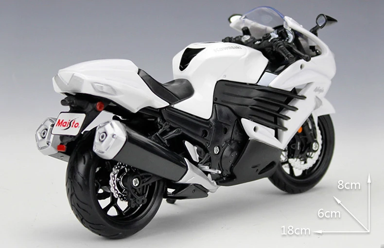 maisto kawasaki molde modelo de motocicleta brinquedo veículo coleção autobike fora da estrada autociclo brinquedos carro