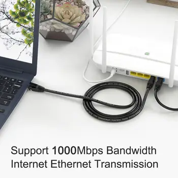 

Cat6 Ethernet Patch Cable - RJ45 Computer,PS2,PS3,XBox Networking LAN Cords 0.5/1/1.5/2/3/5/8/10/12/15/20/25/30/40/50/80m