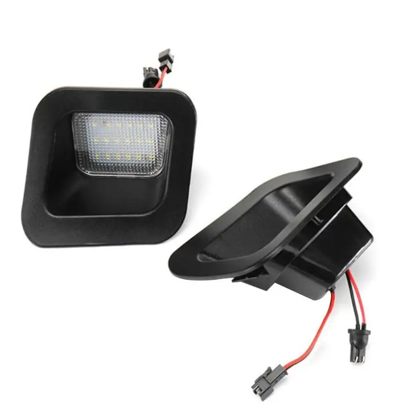 Для Dodge Ram 1500 2500 3500 2003- светодиодный номерной знак огни 1 пара высокой чистоты света и сильного проникновения