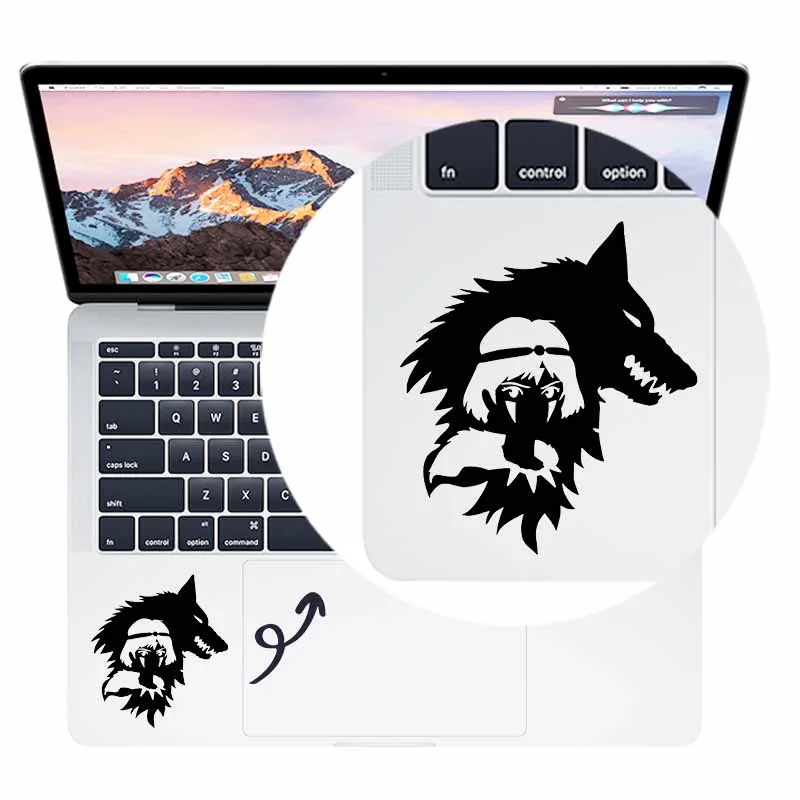 Принцесса Mononoke аниме наклейка для ноутбука MacBook Pro Air Retina 11 12 13 15 дюймов Mac Book