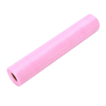 

26M X 29CM Organza Roll Sash Fabric Chair Cover Bows Table Runner Sashes Swags for Wedding Party:Pink