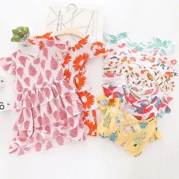 

2020 Summer New Girls Washed Thin Dress