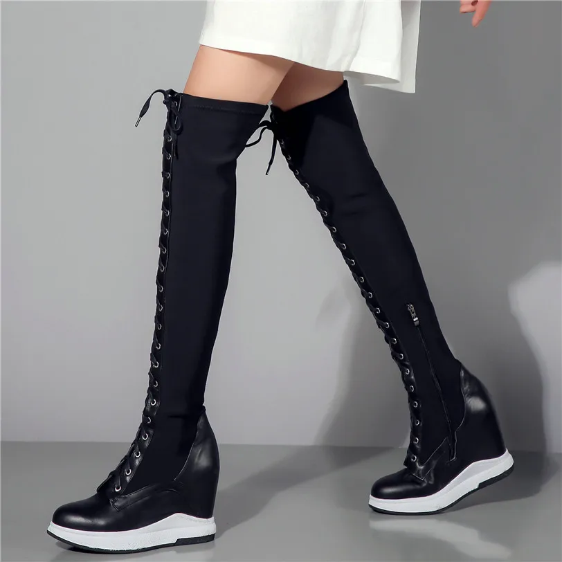 tall thigh high boots