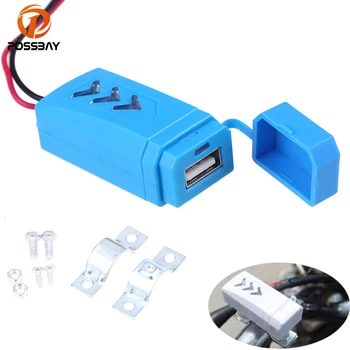 

POSSBAY USB Car Motorcycle Cigarette Lighter Socket 12V Charger Power Adapter Outlet Parts Auto Motorcycle Cigarette Adapter
