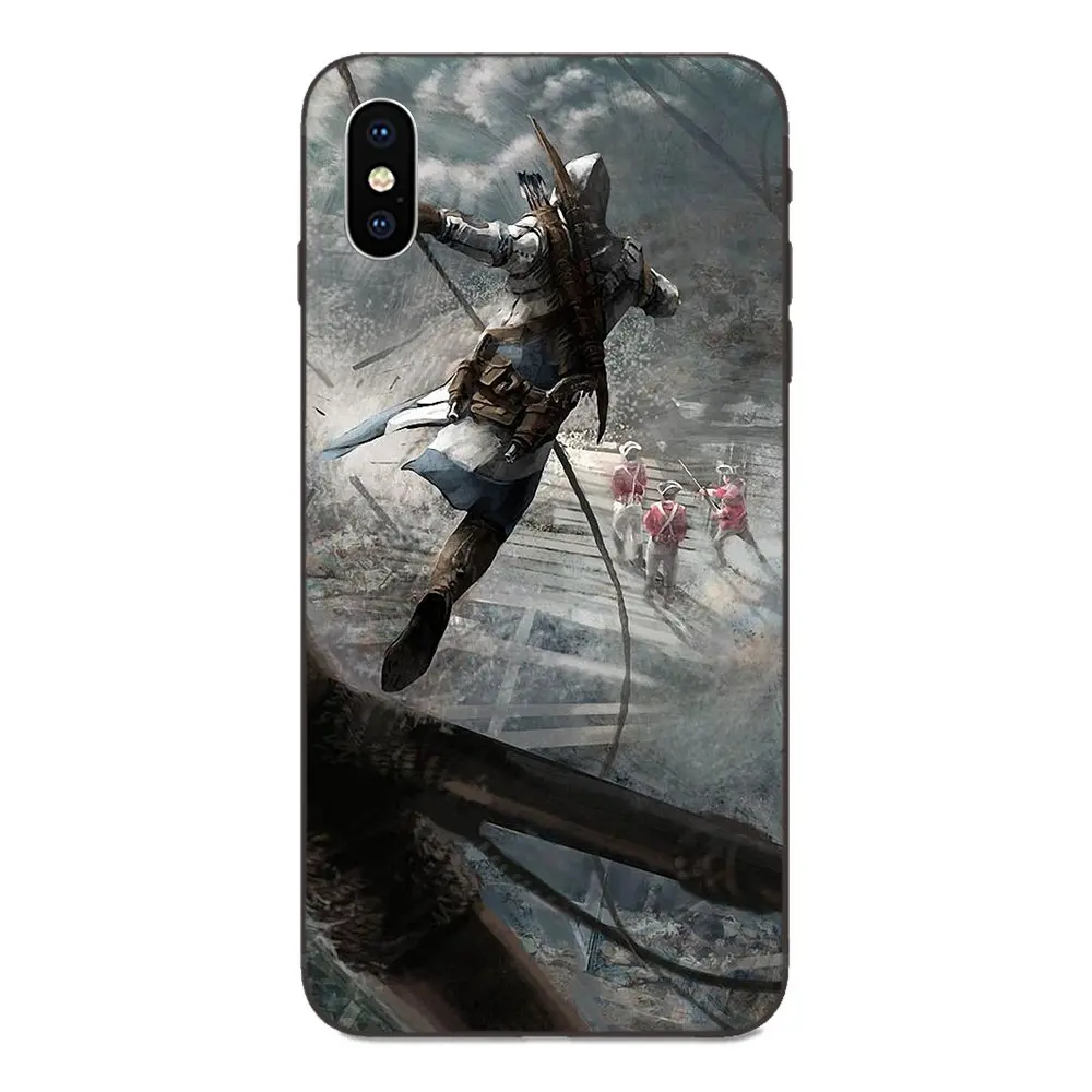 as picture Assassins Creed Чехол для мобильного телефона для samsung Galaxy Note 4, 8 9 G313 S3 S4 S5 S6 S7 S8 S9 S10 Edge рlus Lite I9080 - Цвет: as picture