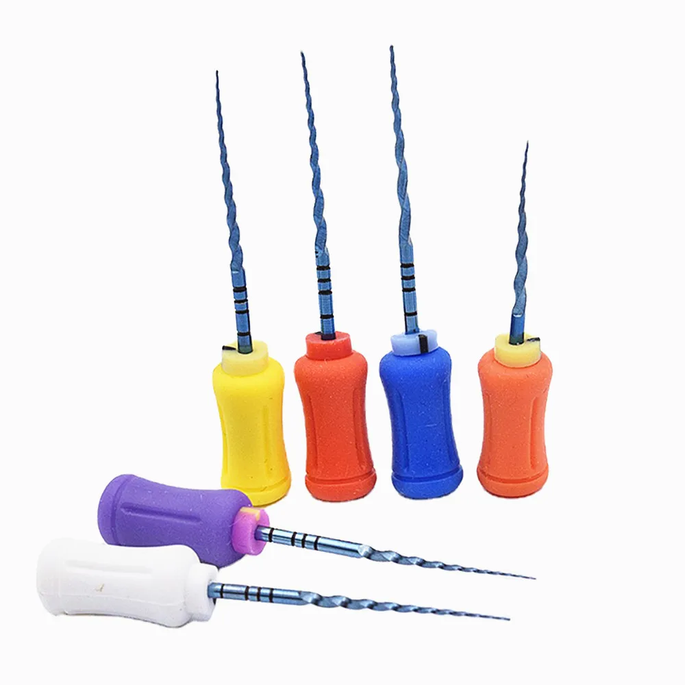 Endodontic Niti Blue Heat Activation Files High Resistant Fracture Endo