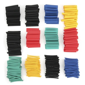 

530PCs Heat Shrink Tube Environmental Protection Wire Cable Sleeves Retractable Tube Kit