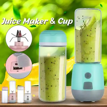 

Portable 400ml 15000-22000rpm USB Electric Fruit Juicer 80W High Borosilicate Glass Handdle Smoothie Maker Juice Cup for Travel