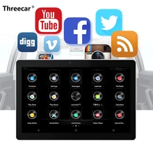 2021 nowy 10.1 Cal Android Wifi Monitor montowany za zagłówkiem samochodu HD 1080P wideo ekran dotykowy WIFI/Bluetooth/USB/SD//FM Video Player