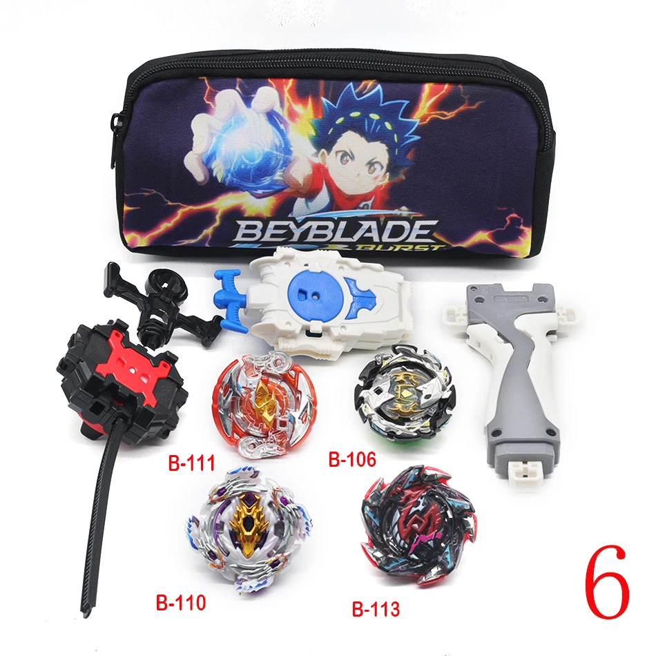 Beyblade Burst набор Beyblade металлический Fusion пусковой захват пакет Бог спиннинг Топы Bey Blade Blades игрушка Новинка - Цвет: A6