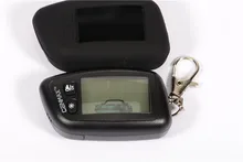 CENMAX ST-5A Russa LCD controle remoto com Capa de Silicone para CENMAX ST5A 5A 2 chaveiro LCD remoto carro-way sistema de alarme de carro