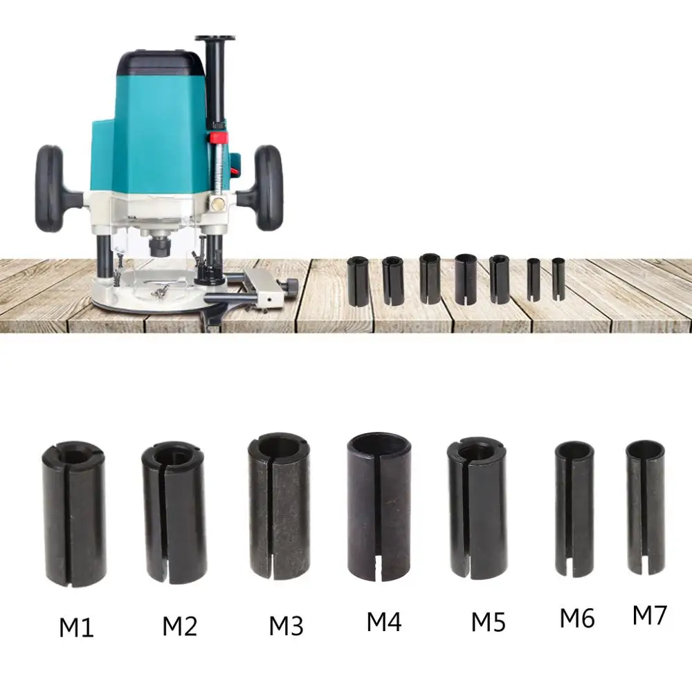 

1 Pc High Precision Adapter Collet Shank CNC Router Tool Adapters Holder