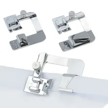 1 шт. 4/8 Край Производство Тип для ног, домашняя швейная машинка, лапку с засученными краями ухода за кожей стоп комплект 13/19/25 мм