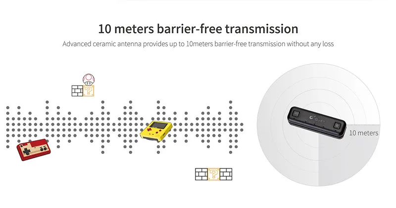 52Pi GuliKit NS07 тип-c беспроводной Bluetooth аудио USB передатчик адаптер приемопередатчик для nintendo Switch(Lite)/PS4/PC