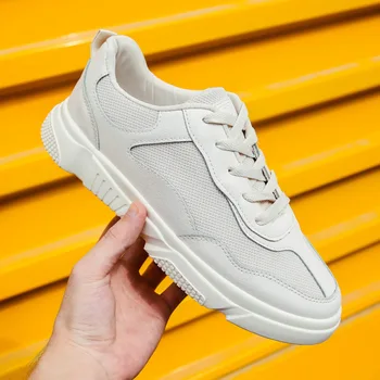 

2019 spring explosion models men's casual running shoes thick bottom mesh breathable fashion wild men's sports shoes GF-32