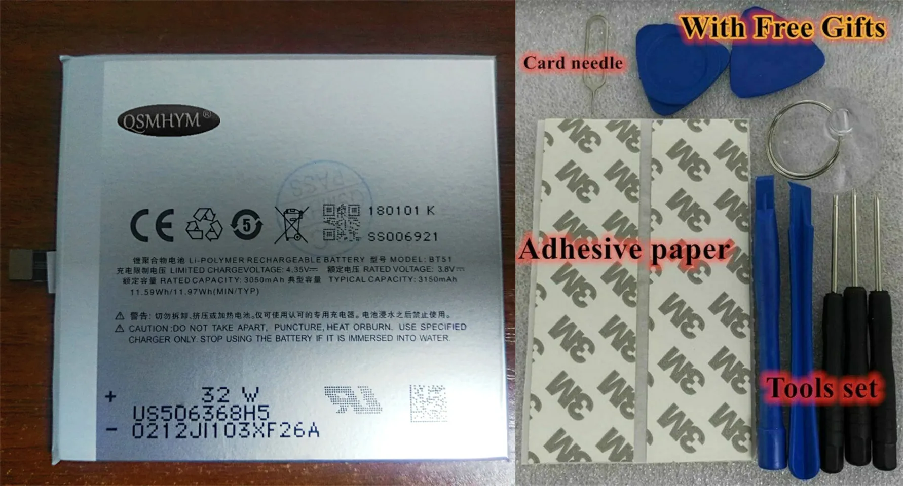 Оригинальный BT51 3150mAh 3 8 V Аккумулятор для Meizu MX5 Mx 5 мобильного телефона новый с