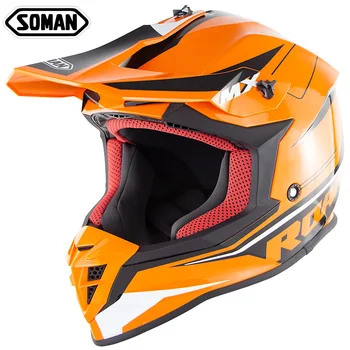 

Full Face Retro ECE Original Flip up Motocross Helmets Motorcycle Helmet casco capacete moto Motorbike For Soman SM633