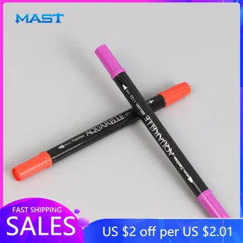 

2PCS Marker Pens Skin Marker Pen Scribe Tool permanent Tattoo Supplies Good Waterproof Ink New Portable